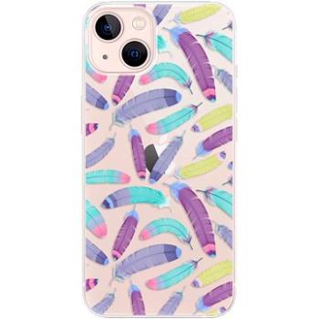 iSaprio Feather Pattern 01 pro iPhone 13 (featpatt01-TPU3-i13)