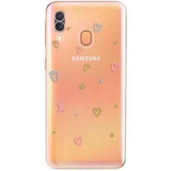 iSaprio Lovely Pattern pro Samsung Galaxy A40 (lovpat-TPU2-A40)