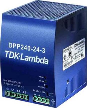 Zdroj na DIN lištu TDK-Lambda DPP240-48, 48 V/DC, 5 A