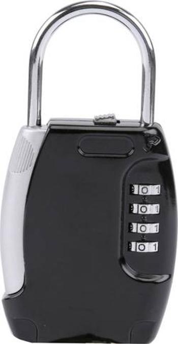 Trezor na klíč Olymp 7029, ST 4, na heslo, (š x v x h) 74.8 x 143.5 x 22.5 mm, černá