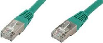 Síťový kabel RJ45 econ connect F6TP0,5GN, CAT 6, S/FTP, 0.50 m, zelená