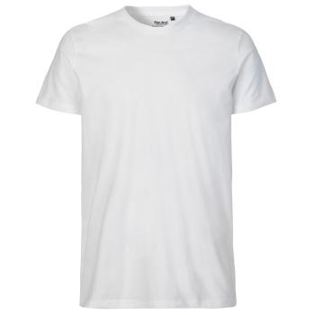 Neutral Pánské tričko Fit z organické Fairtrade bavlny - Bílá | M