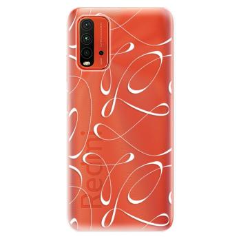 Odolné silikonové pouzdro iSaprio - Fancy - white - Xiaomi Redmi 9T