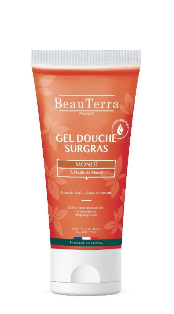 BeauTerra Sprchový gel ultra výživný Monoi 200 ml