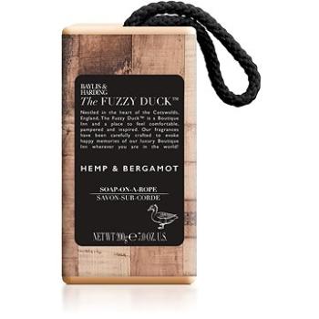 BAYLIS & HARDING Mýdlo na šňůrce - The Fuzzy Duck Men's Hemp & Bergamot 200 g (017854106932)