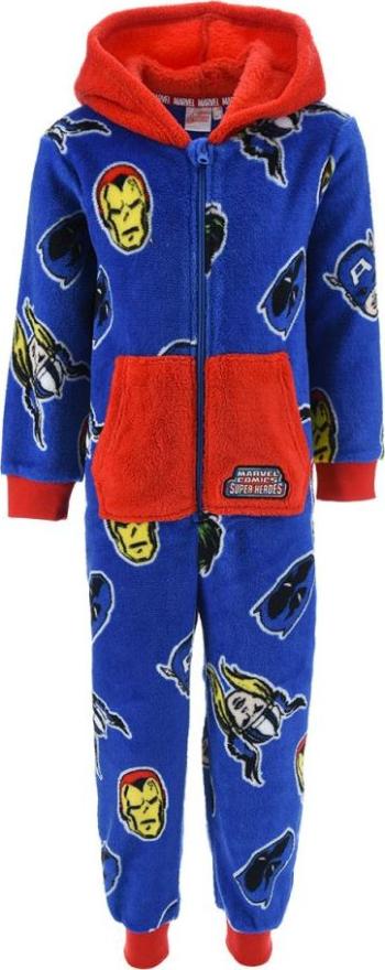 AVENGERS MODRO-ČERVENÉ  "ONESIE" PYŽAMO Velikost: 116