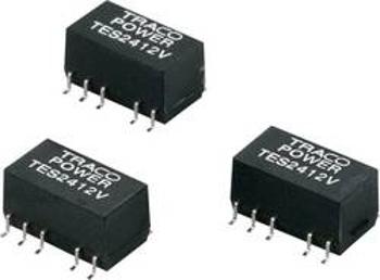 DC/DC měnič napětí, SMD TracoPower TES 1-2422V, 24 V/DC, 12 V/DC, -12 V/DC, 42 mA, 1 W, Počet výstupů 2 x