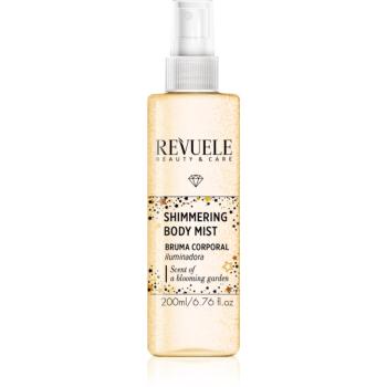 Revuele Shimmering Body Mist rozjasňující mlha na tělo odstín Gold 200 ml