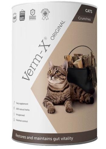 Verm-X Přírodní granule proti střevním parazitům pro kočky 60 g