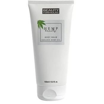 BEAUTY FORMULAS Hemp Tělový balzám s konopným olejem 150 ml (5012251013062)