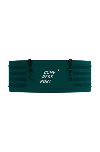 Běžecký pás Compressport Free Belt Pro zelená barva, CU00011B