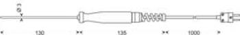 Teplotní čidlo Greisinger GES 900, typ K, -65 až +1000 °C, 100950