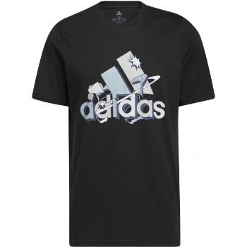 adidas FLUID BOS G TEE Pánské tričko, černá, velikost XL