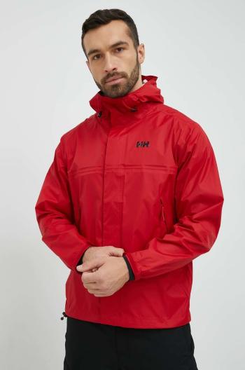 Nepromokavá bunda Helly Hansen Loke pánská, červená barva