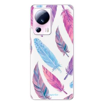 Odolné silikonové pouzdro iSaprio - Feather Pattern 10 - Xiaomi 13 Lite