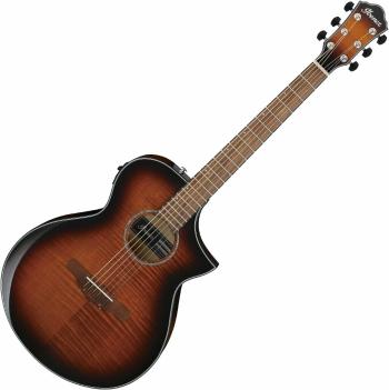 Ibanez AEWC400-AMS Amber Sunburst Elektroakustická kytara Jumbo