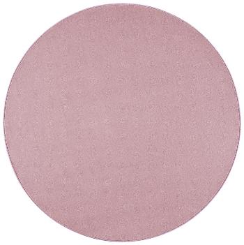 Hanse Home Collection koberce  200x200 (průměr) kruh cm Kusový koberec Nasty 104446 Light-Rose - 200x200 (průměr) kruh cm Růžová