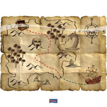 Pirátská mapa k pokladu - Folat