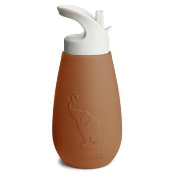 Nuuroo Dětská láhev na pití Pax Silicone Caramel Café 350 ml