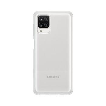 EF-QA125TTE Samsung Soft Clear Kryt pro Samsung Galaxy A12 Transparent