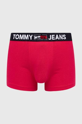 Boxerky Tommy Hilfiger pánské, růžová barva