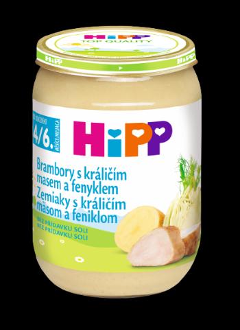 HiPP Brambory s králičím masem a fenyklem 190 g