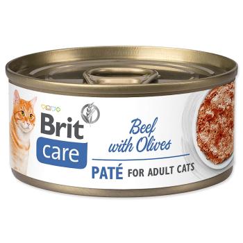 Konzerva BRIT Care Cat Beef Paté with Olives 70 g