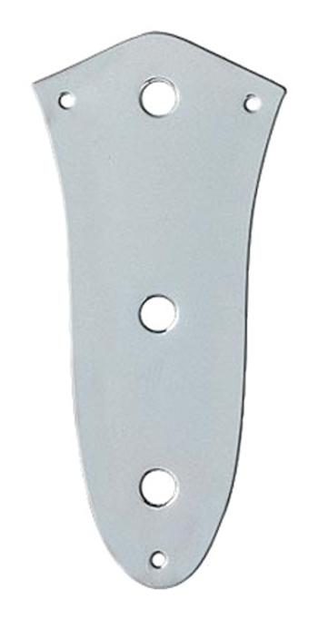 Fender American Vintage '62 Jazz Bass® Control Plate, Chrome (3-Hole)