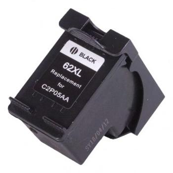 HP C2P05AE - kompatibilní cartridge HP 62-XL, černá, 21ml