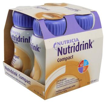 Nutridrink Compact s příchutí kávy 4 x 125 ml