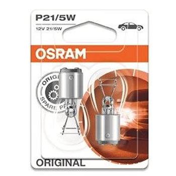 OSRAM P21/5W, 12V, 21/5W, BAY15d, duo balení (7528-02B)