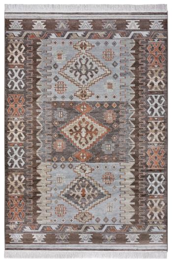 ELLE Decoration koberce Kusový koberec Ghazni 105043 Brown, Multicolored - 95x140 cm Hnědá