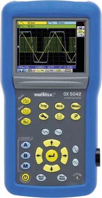 Ruční osciloskop Metrix OX 5022-CK, 20 MHz, 2kanálový, s pamětí (DSO), ruční provedení, funkce multimetru