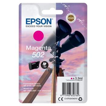 EPSON C13T02V34010 - originální cartridge, purpurová, 3,3ml