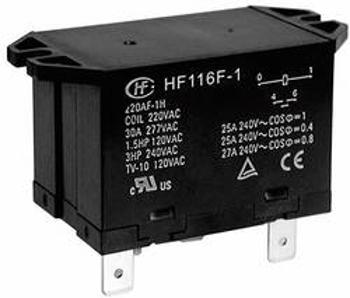 Power relé Hongfa HF116F-1/012DA-2HTW, 25 A , 277 V/AC , 6925 VA