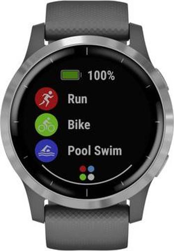 Chytré hodinky Garmin vivoactive 4 Large MIP Shadow Gray/Stainless