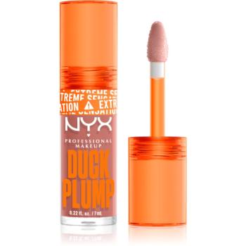 NYX Professional Makeup Duck Plump lesk na rty se zvětšujícím efektem odstín 02 Banging Bare 6,8 ml