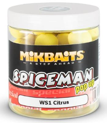 Mikbaits plovoucí boilie spiceman ws1 citrus 250 ml - 18 mm