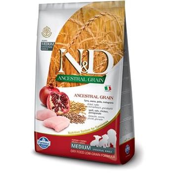 N&D low grain dog puppy M/L chicken & pomegranate 2,5 kg (8010276036179)