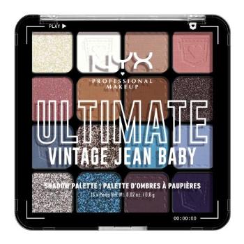 NYX Professional Makeup Ultimate 13,28 g oční stín pro ženy 02 Vintage Jean Baby