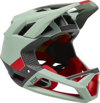 FOX Proframe Helmet Blocked - eucalyptus 56-58