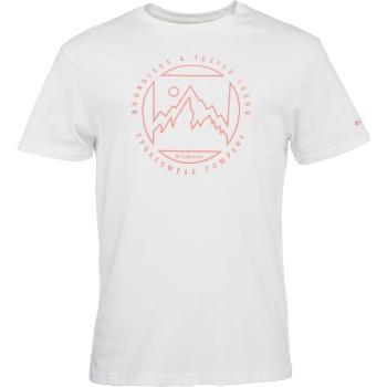 Columbia M RAPID RIDGE GRAPHIC TEE Pánské triko, bílá, velikost