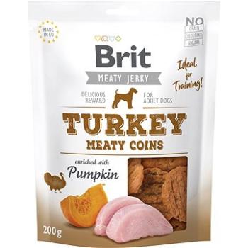 Brit Jerky Turkey Meaty Coins 200g  (8595602543823)