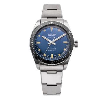 Vulcain Skindiver Nautique Blue - Steel Bracelet