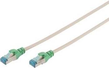 RJ45 (křížený) síťový kabel CAT 5e F/UTP 1.00 m šedá kroucené páry Digitus