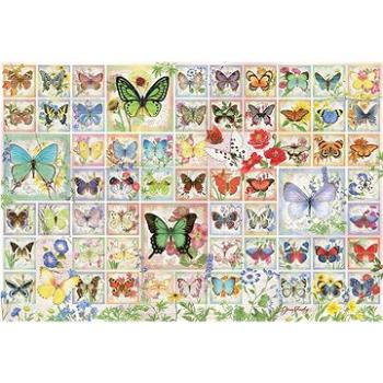 Cobble Hill Puzzle Motýli a květy 2000 dílků (625012890182)
