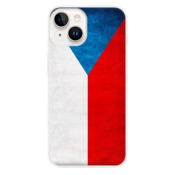 Odolné silikonové pouzdro iSaprio - Czech Flag - iPhone 15 Plus