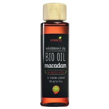 VIVACO BIO OIL Makadamiový olej na obličej a tělo 100 ml (8595635203961)