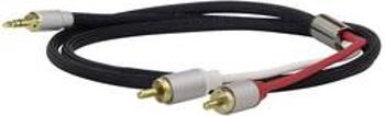 Cinch audio adaptér Dynavox 207384, černá