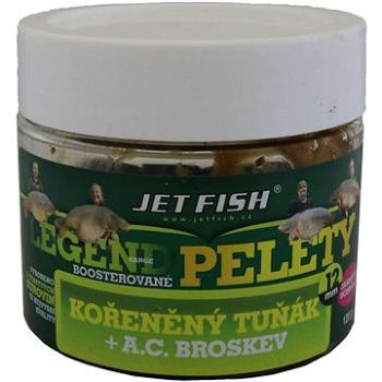 Jet Fish Boosterované pelety Legend Kořeněný tuňák + Broskev 12mm 120g (10071571)